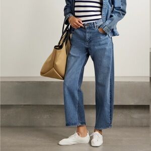 La Ligne Marilyn high rise panelled two tone Jean sz 25